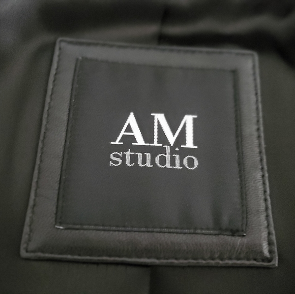 Black Leather car coat - Picture 4 of 7